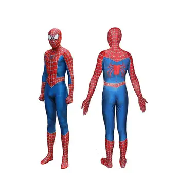 

Spider-Man Homecoming Costume Spiderman Peter Parker Cosplay Jumpsuit Zentai Bodysuit Halloween Superhero Halloween Outfit Kids