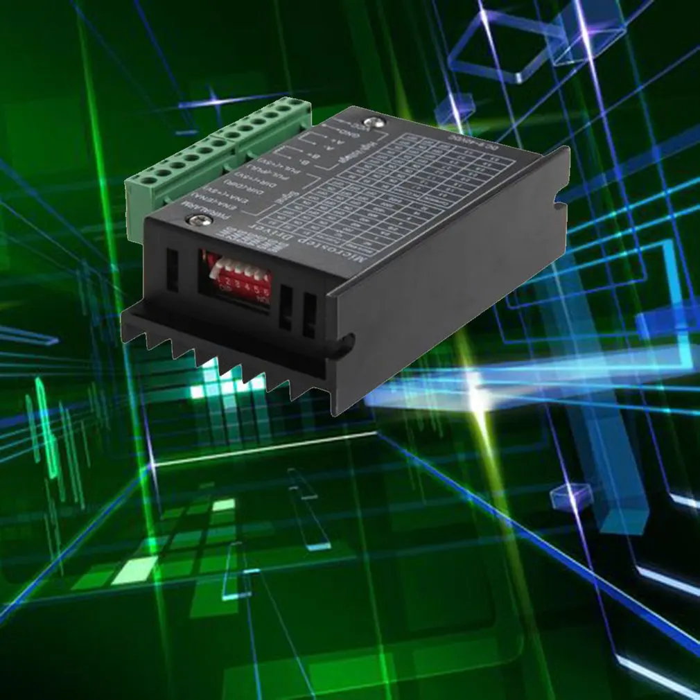 TB6600 одноосный 4А шаговый контроллер двигателя 9~ 40V микро-шаг CNC