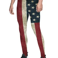 Винтажные мужские брюки с американским флагом, влагоотводящие, не просвечивающие, для контроля животика, мягкие, для повседневного использования, на День Благодарения