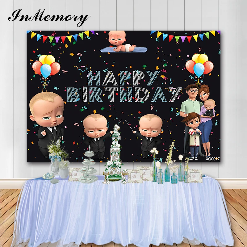 В памяти маленький Для мужчин Boss Детские вечерние фон для студийной съемки