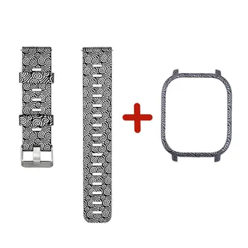 

Strap for Amazfit GTS Watch Band Silicone Bracelet + Protective Case Cover