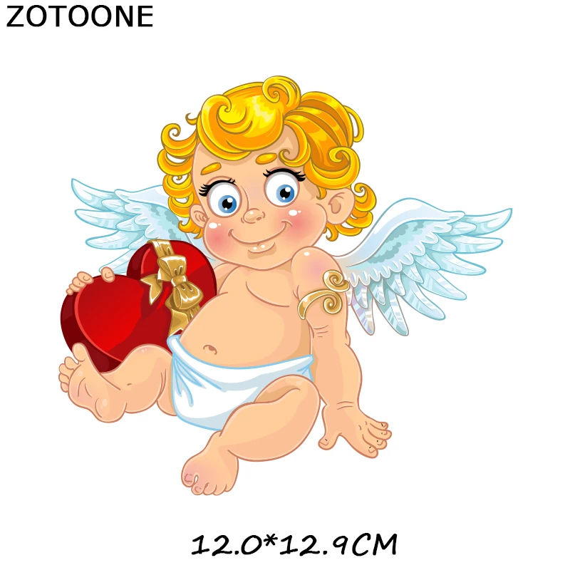 Милые детские наклейки ZOTOONE утюжок для одежды теплопередача футболки моющиеся