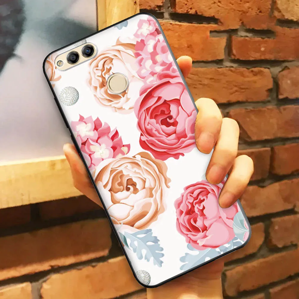 For Honor 7X Case Matte Case Honor 7X 7 X Soft TPU Silicone Fashion Case on Huawei Honor 7X Protective Phone Case Honor 7X Coque waterproof phone bag Cases & Covers