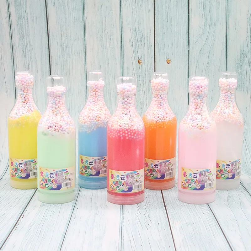 

Bottle Super Light Clay for Slime Kit Cloud Slime Supplies Clay Slime Fluffy Clay Play Doh Foaming Mud Crystal Mud Slime Box Toy
