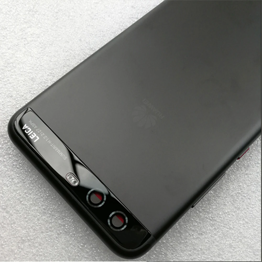 HUAWEI P10 задняя Корпус P10 Батарея крышка чехол+ боковые кнопки+ Камера Стекло объектив VTR-AL00 VTR-L09 VTR-L29