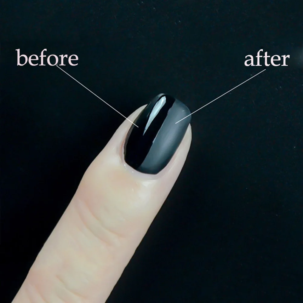 Матовое верхнее покрытие гель УФ-гель для дизайна ногтей лаки для ногтей легкий очищающий гель лак для ногтей лак здоровый глянцевый верхнее покрытие ногтей