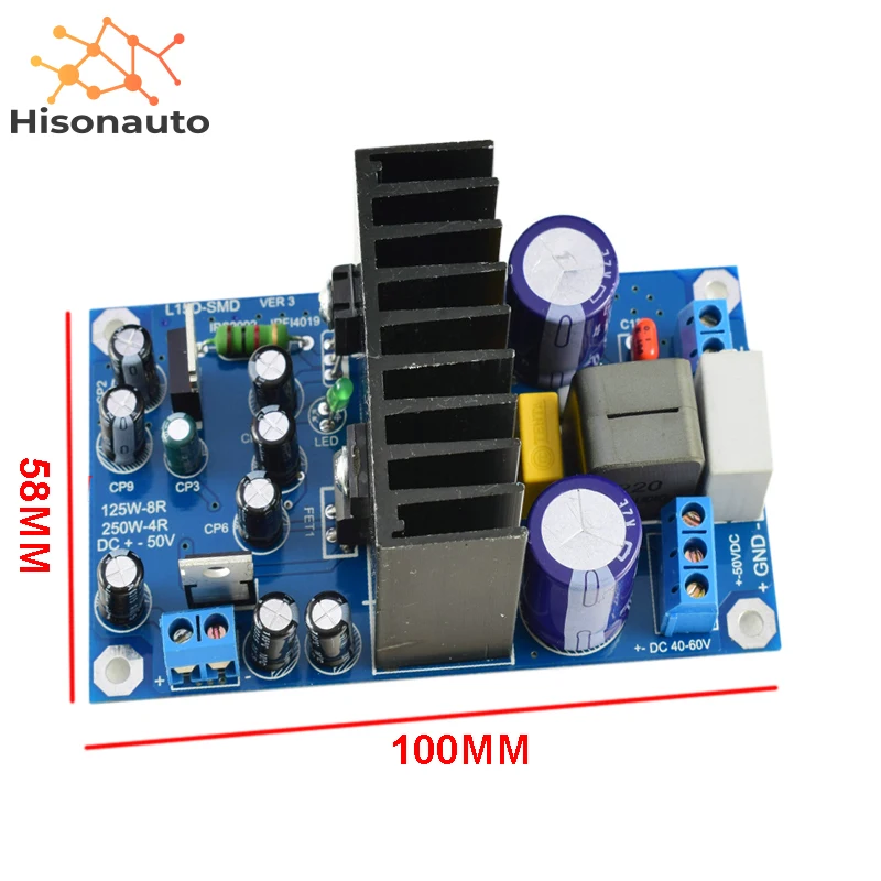 

IRS2092S High Power 250W Mono Class D Digital Amplifier Board Module Mono / Model L15DSMD