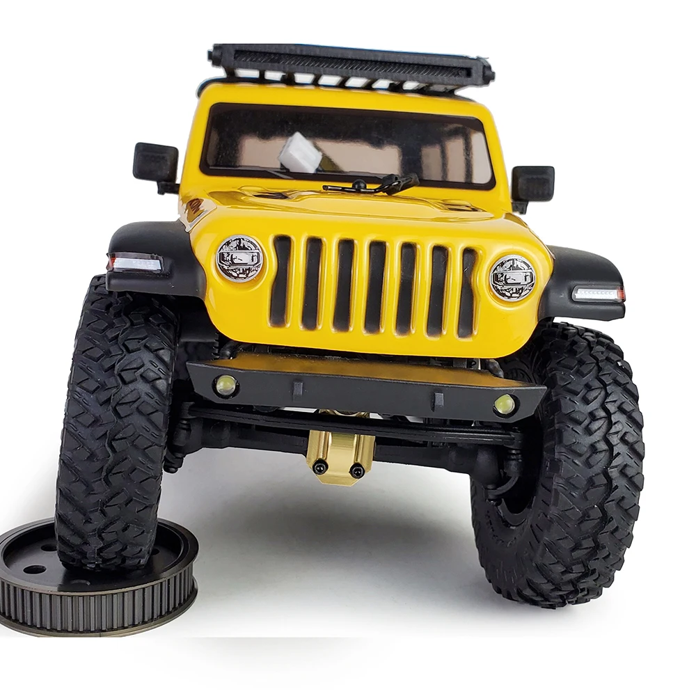 Couvercle Différentiel Laiton AXSPEED pour SCX24 1/24 RC