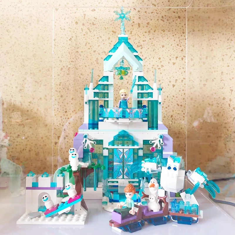 Lego Ideas submision of Elsa's Ice Palace from Frozen. Please go support it at: 