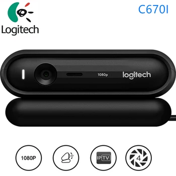 

Logitech Original Webcam C670i Online Teaching HD 1080p Beautification Teleconference Meeting Wide-Angle Camera