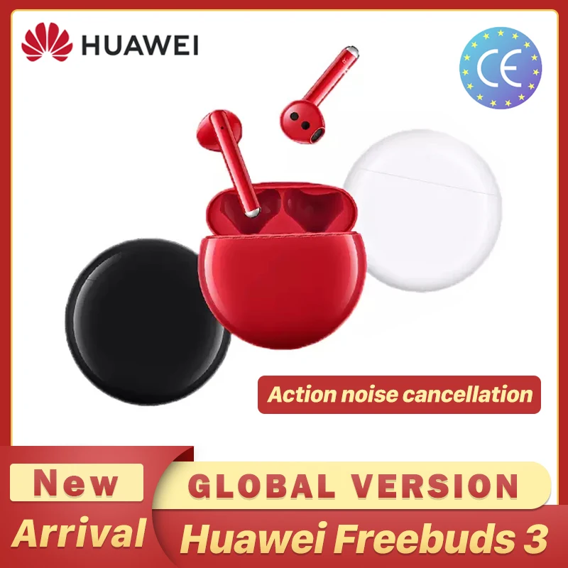 Наушники Huawei Freebuds 3 Freebuds3 оригинальные Беспроводные спортивные наушники Bluetooth с