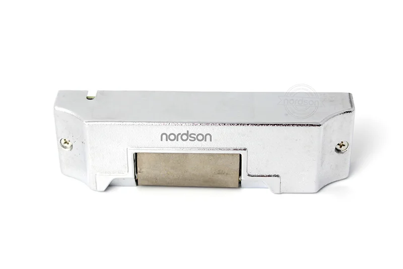 Nordson DC12V Fail-secure/Fail-Safe Тип Нержавеющая сталь поверхностного монтажа Электрический Чеканный замок на дверь сила удержания 800 кг