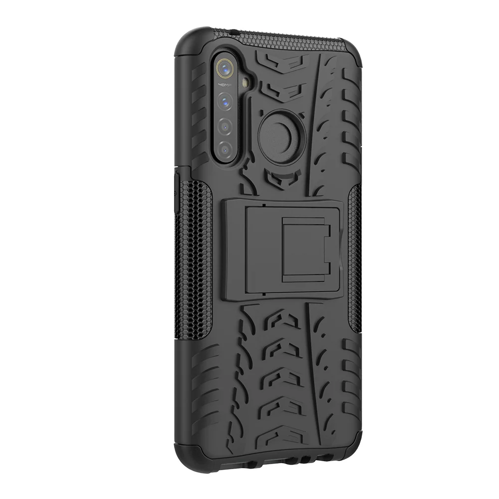 Чехол для OPPO Realme 5 Pro Reno 2, гибридный противоударный чехол из ТПУ+ ПК, чехол-подставка для телефона OPPO Reno 2 Realme 5, чехол для телефона