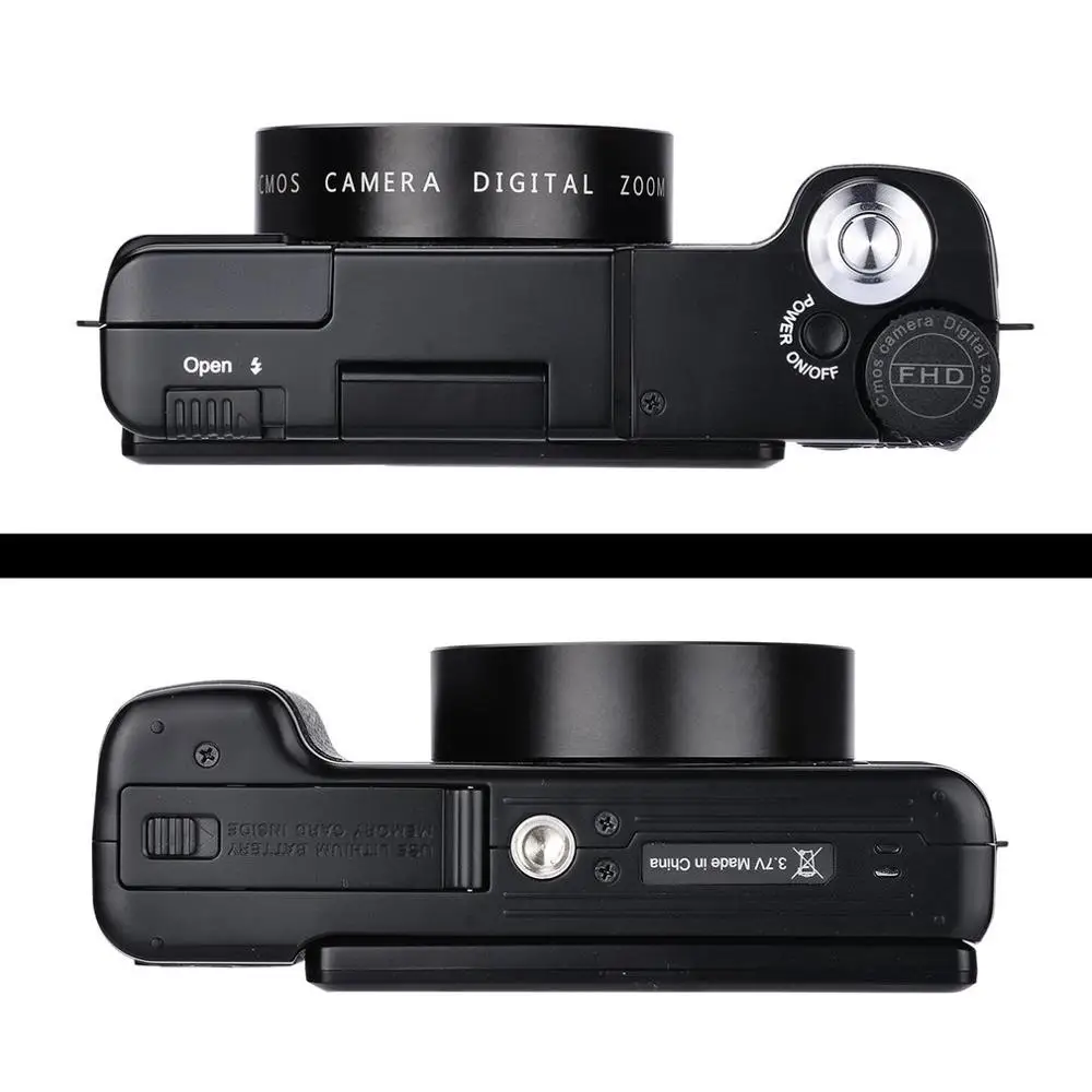 24MP HD CDR2 профессиональная цифровая камера 4x Zoom w/широкий угол макросъемки объектив 1080P Цифровая видеокамера DVR рекордер