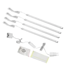 4 шт. набор для бара кухонный ночник для кабинета для прилавка светодиодный свет 220 в теплый белый