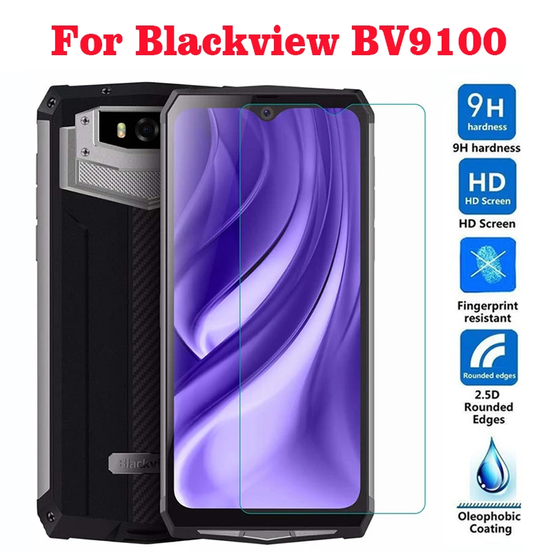Blackview BV9100 용 2.5D 강화 유리 Blackview BV9100 Pro 용 고품질 보호 필름 방폭 화면 ...