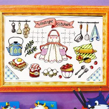 

Cross Stitch Set Chinese Cross-Stitch Kit Embroidery Needlework Craft Packages Cotton Fabric Floss New Designs EmbroideryG183