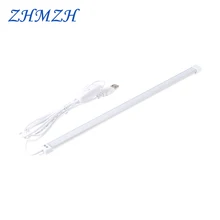 DC5V USB СВЕТОДИОДНЫЙ светильник под шкаф 1-1.5A шкаф огни теплый белый Природа Белый светодиодный бар огни полосы света для чтения