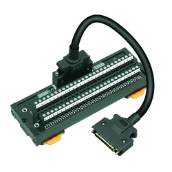 SCSI50 – carte d'adaptateur de bornes de relais, 50 broches, Yaskawa/Delta/Panasonic/Mitsubishi Servo CN1 ASD BM 50A pour Servo série A2/AB 