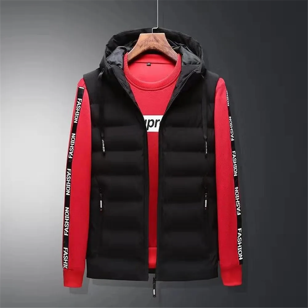Outdoor Black Men Thermal Warm Clothing Feather Winter High Quality Jacket Vest Sleeveless Trekking Hiking Vests Hiking Climbing