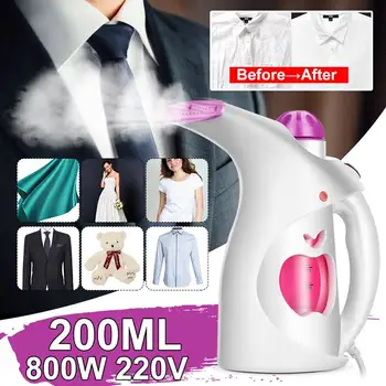 

Handheld Steamer 800W Powerful Garment Steamer Portable Fast-Heat Steam Iron Ironing Machine for Home Travel
