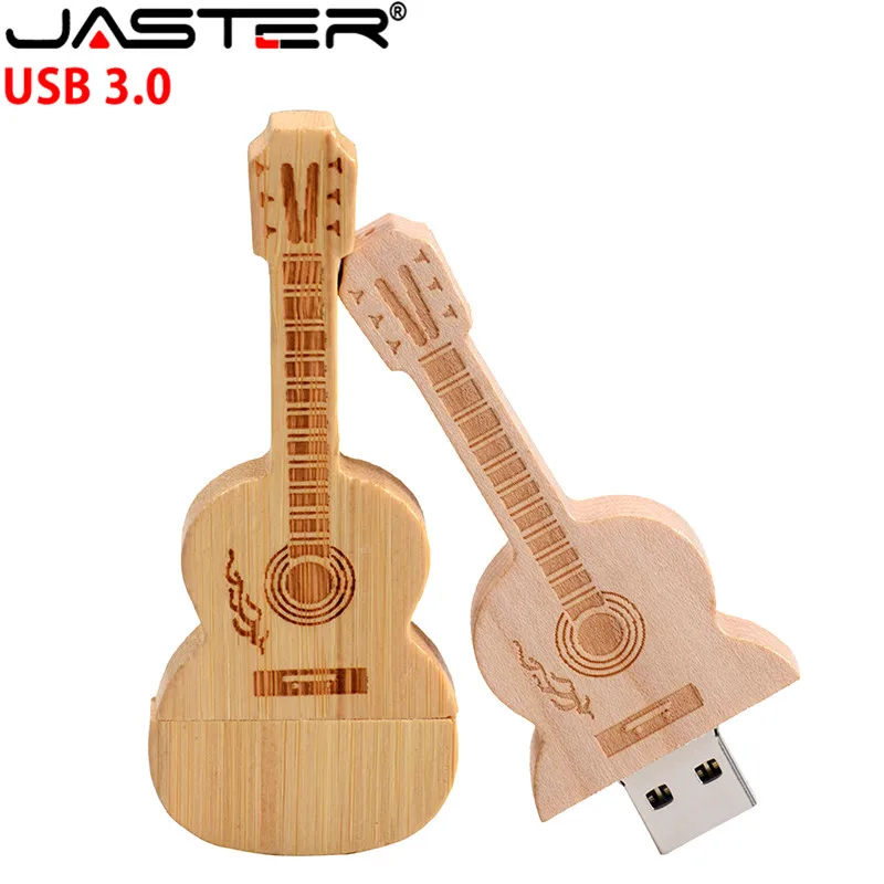 JASTER(10 шт бесплатный логотип) деревянная гитара скрипка usb флэш-накопитель сердца Флешка 4 ГБ 16 ГБ 32 ГБ 64 ГБ 128 ГБ логотип клиента
