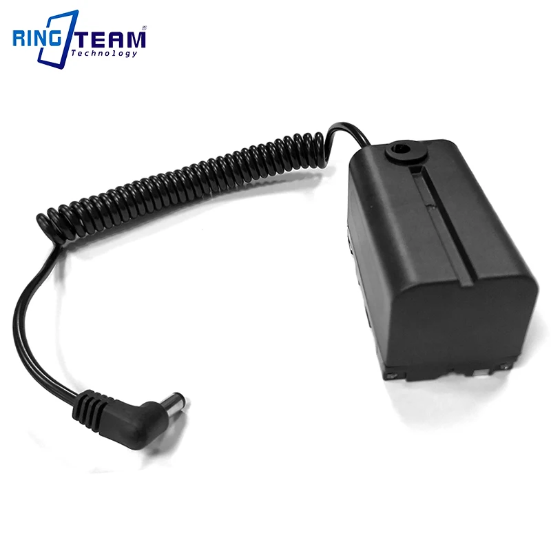 NP F750 батарейный отсек DC муфта Замена SONY F970 F770 F550 F570 F980 F990 для мониторов YongNuo NangGuan