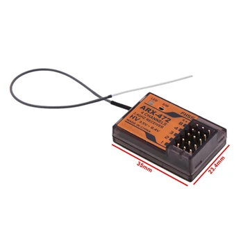 

AFRC ARX-472 Compatible Sanwa FH3 FH4 4 Channel Surface Receiver for Racing RC Car Parts Suitable for M12, M11X, EXZES X