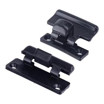 

Black MR532555 MR532556 1 Pair Upper Lower Armrest Box Lock Cover Switch Snap Fit For Mitsubishi Pajero V73 V75 V77 V93 Montero