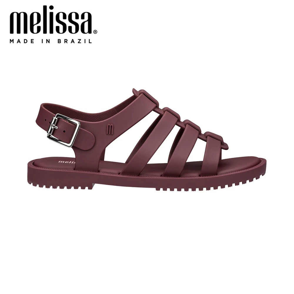 Женские римские сандалии Melissa Flox желейные туфли Модные Взрослые новинка 2020