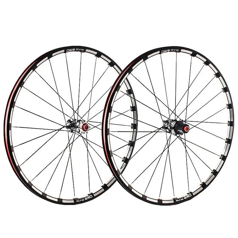 29-Black-QR RXR карбоновая ступица MTB Колесная 26/27. 5/2" дисковый тормоз горного велосипеда 5 подшипников комплекты велосипедных колес 7-11Speed Thru Axle/QR MTB колеса - Цвет: 29-Black-QR
