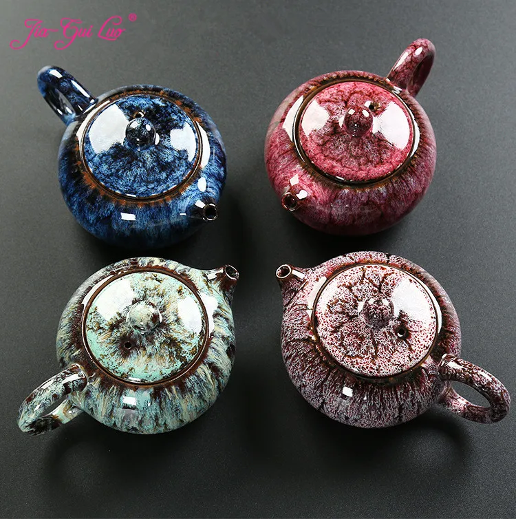 

JIA-GUI LUO 200ML Ceramic teapot tea kettle tea set siteel porcelain teapot traditional chinese tea set H042