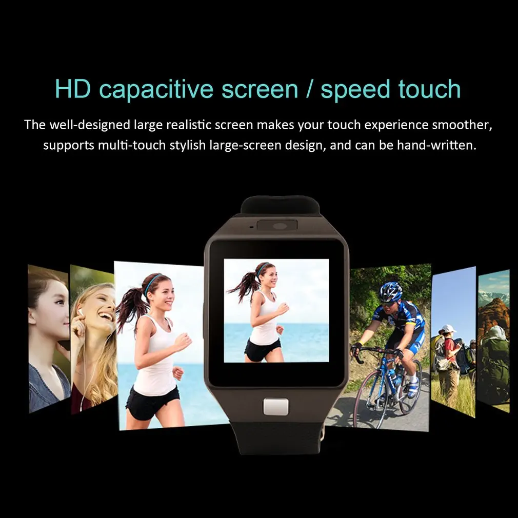  Smart Watch Dz09 Gold Silver Smartwatch Watches For Ios For Android Sim Card Camera Watch - 4000271408203