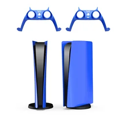 PS5 digital version host case PS5 DE game machine replacement shell + PS5 game handle PC decorative strip PS5 digital version host case PS5 DE game machine replacement shell + PS5 game handle PC decorative strip