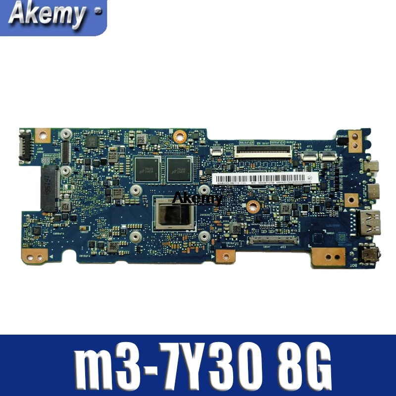 

Akemy UX330CAK Laptop motherboard W/M3-7Y30 8G RAM For ASUS UX330CAK UX330CA UX330C Mianboard