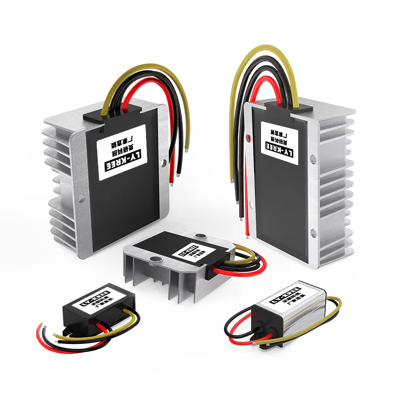LY-KREE 스텝 다운 모듈, DC 전원 공급 장치, 24V-12V 컨버터, 1A, 3A, 5A, 10A, 20A, 30A, 40A