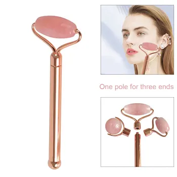 

Women Health Tool Firming Handled Skin Care Anti Ageing Face Massager Tightening Jade Roller Noiseless Wrinkle Removal Lifting