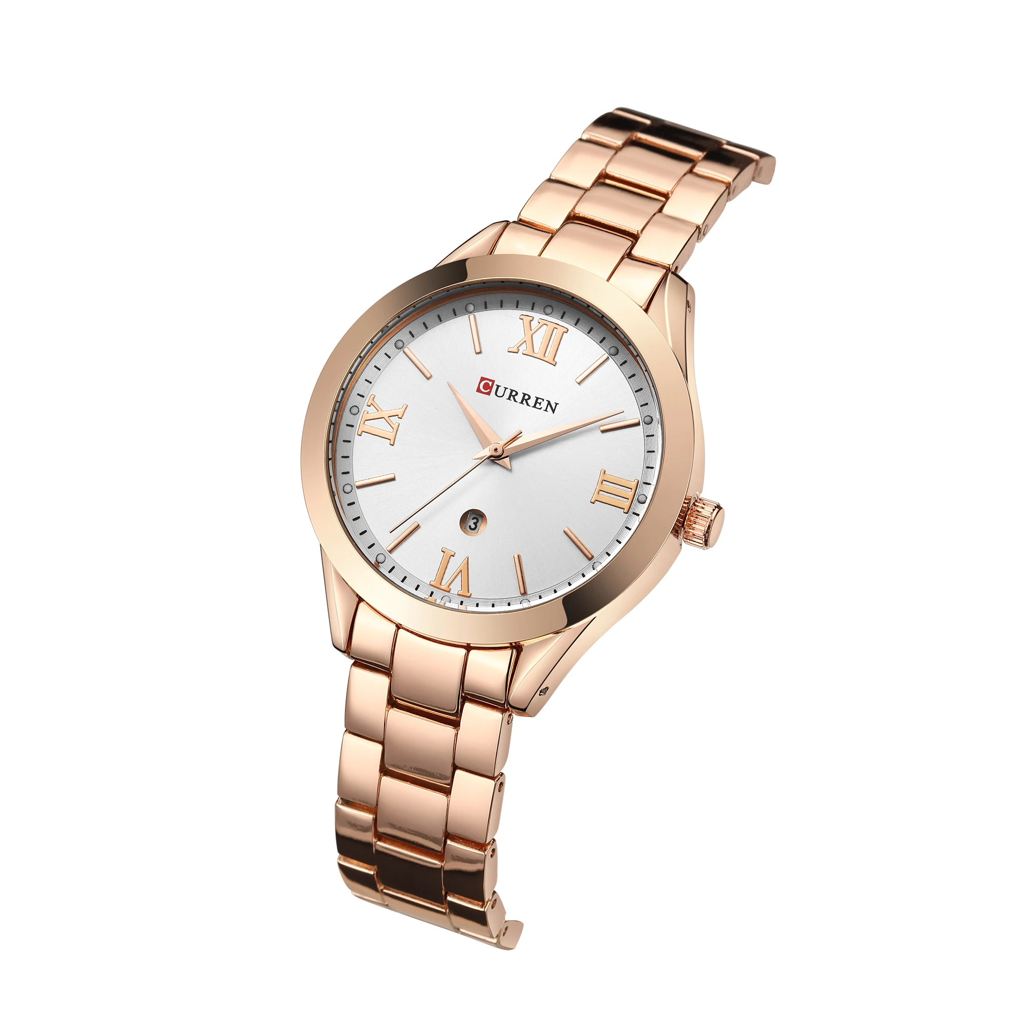 

CURREN Women Watches High Quality Casual Wristwatch Gift for Female Quartz Watches Calendar Stainless Steel Reloj Pulsera Mujer