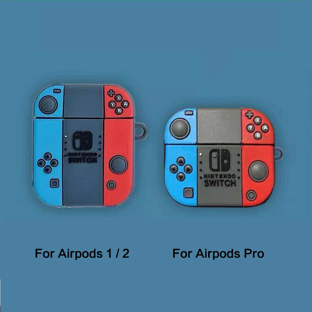Защитный чехол для гарнитуры силиконовый чехол для Airpods Pro Чехол для наушников nintendo Switch игровая консоль для Airpods 1 2 Pro Чехол