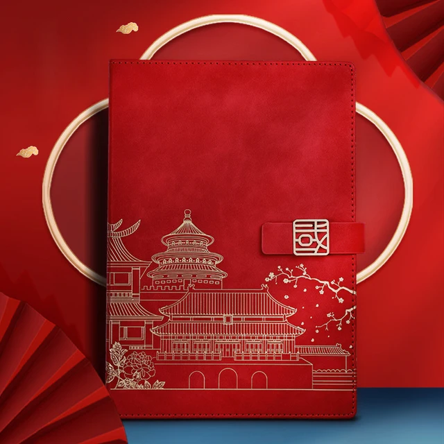 Chinese Style Notebook Gift Box Kawaii Supplies