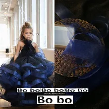 22 м* 5 см водно-каштановая жесткая сетчатая юбка для латинских танцев