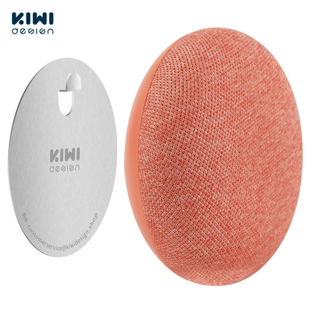 Металлический крючок KIWI для Google Nest Mini (2-е Поколение) Безвинтовой настенный