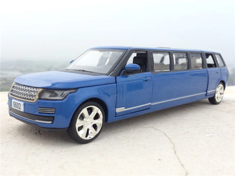 Удлиненная модель автомобиля 1:32 из литая под давлением игрушки тянущийся