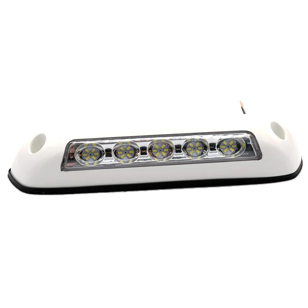 12V RV LED Awning Porch Light Waterproof Motorhome Caravan Interior Wall Lamps Light Bar 6000K for RV Van Camper