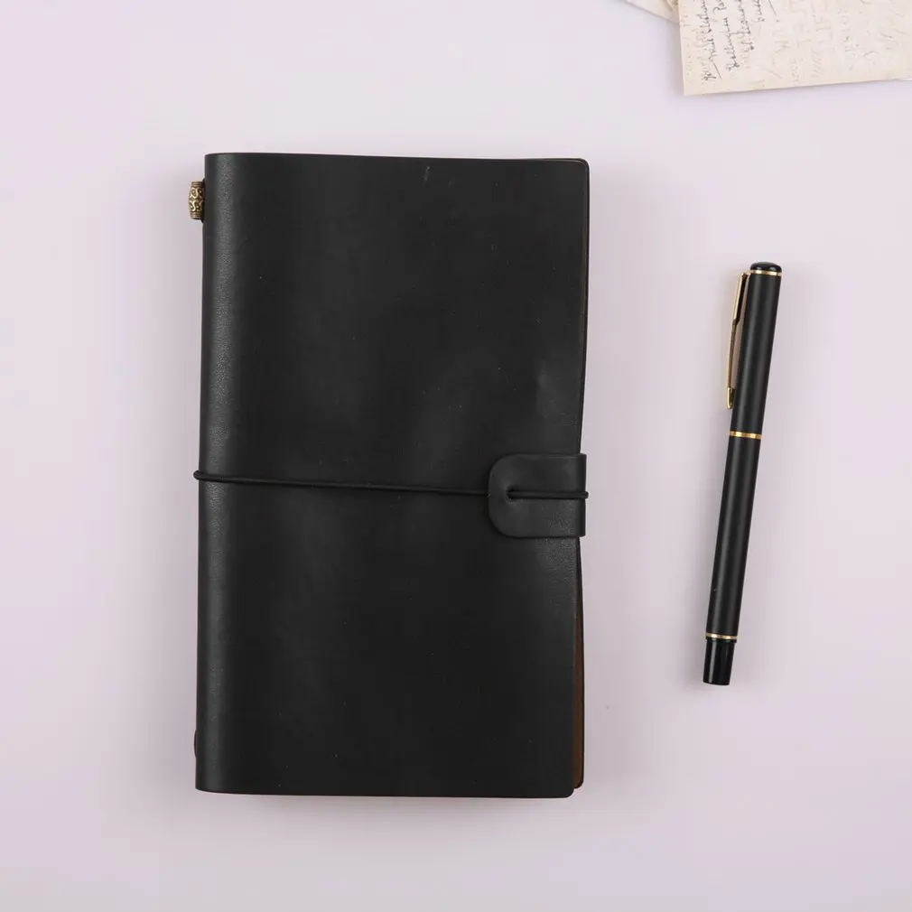 Retro travel Notepad small portable Korean creative account Diary Notebook blank hand book Notebook