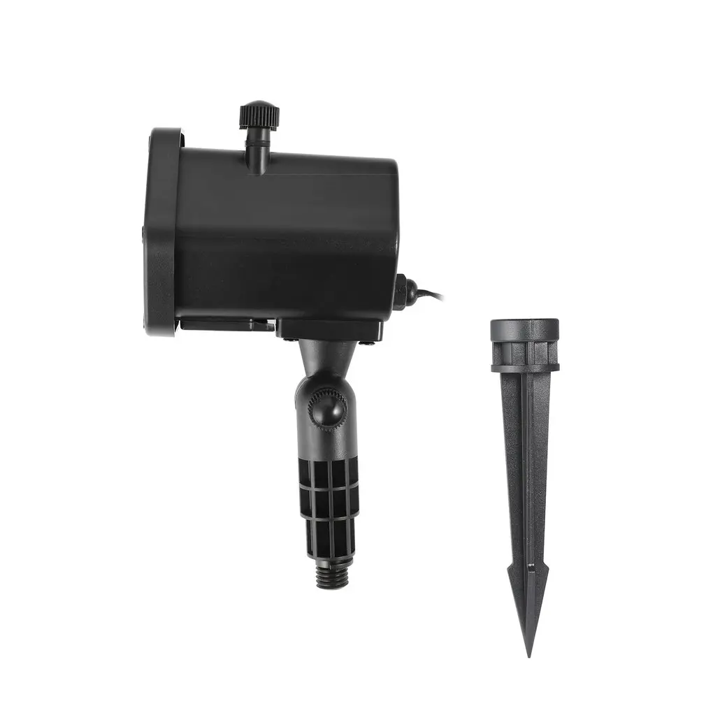ICOCO Waterproof LED Landscape Projector Light Lawn Lamp with 12 Slides for Easter Christmas Festival Outdoor Garden Home Decor