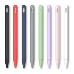 Anti rayures Housse De Protection En Silicone Nib Stylet Stylo Peau Pour M Crayon Accessoires Crayon Stylo Pour Stylo Tactile Housse 