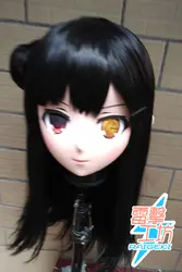 (RAIGEKI MAKS 54) Смола 3/4 голова женщина/девушка кигуруми аниме Карнавальная маска кроссдресс Япония роль Лолита Трансвестит кукла BJD Cos