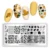 BORN PRETTY Stamping Plate Maple Leaves Autumn Theme Stainless Steel Fall Design Overprint Nail Stamp Трафареты L002