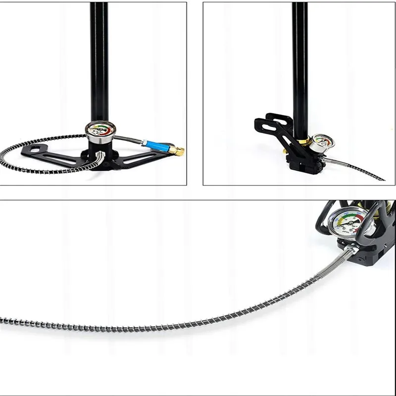 Fast Delivery Top Quality High Pressure 3 Stage PCP Car Mini Hand Operated Air Pump Hunting PCP pump 300bar 30mpa 4500psi